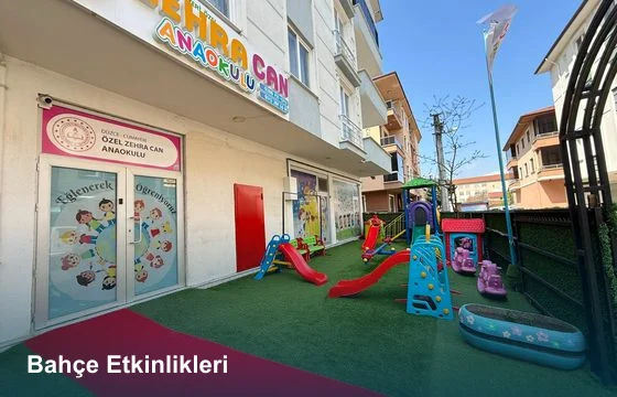 Bahçe ve açık alan etkinlikleri